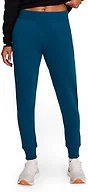 HEAD Women’s Rib Mix Jogger, Slim Fit, 29” Inseam, Lightweight Cotton-Poly Fleece Material, Ink Blue, X-Large