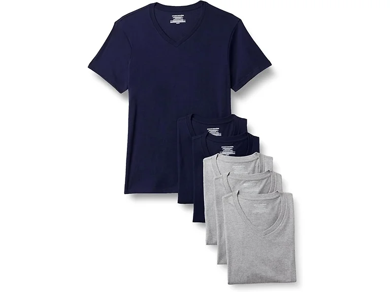Amazon Essentials Men's Slim Fit V-Neck
