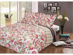 3-Piece: Virah Bella Collection Quilt Set