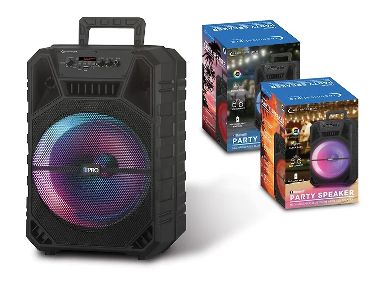 12" LED Bluetooth Party Speaker