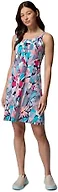 Columbia Women's PFG Freezer III Sun Dress, Guava Pink Tropicview, Large