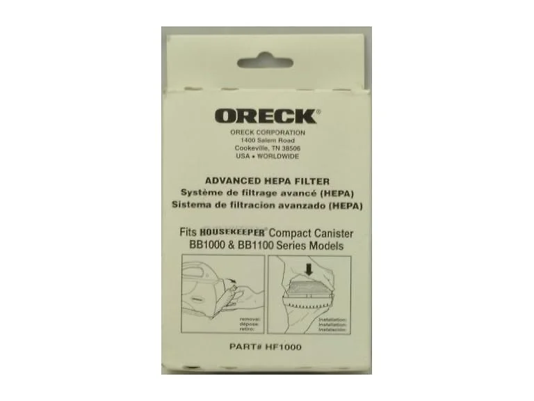 Oreck Advanced HEPA Filter