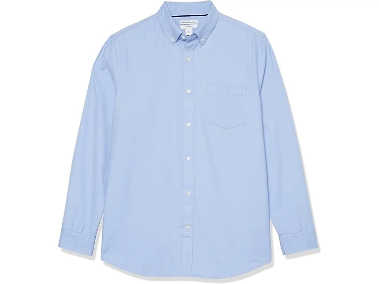 Amazon Essentials Men Slim Long-sleeve Oxford