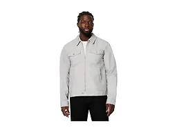 Amazon Essentials Men's Cotton Canvas Zip-Front Trucker Jacket 