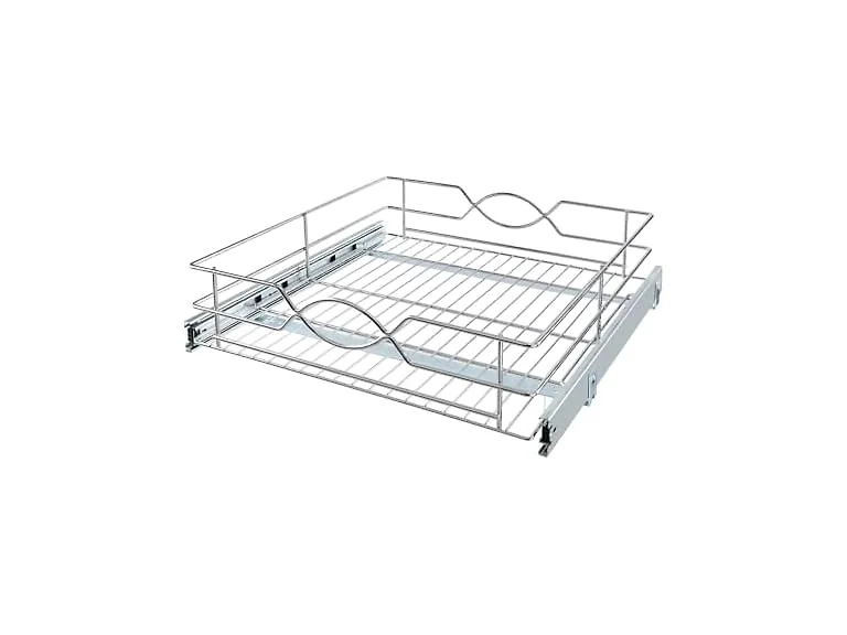 Knape & Vogt Single-Tier Wire Pull Out Storage Basket