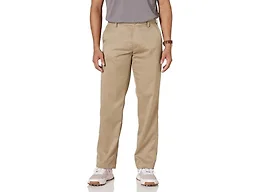 Amazon Essentials Men's Classic-Fit Moisture-Wicking Stretch Golf Pants with Active Waistband (Available in Big & Tall), Khaki, 29W x 28L