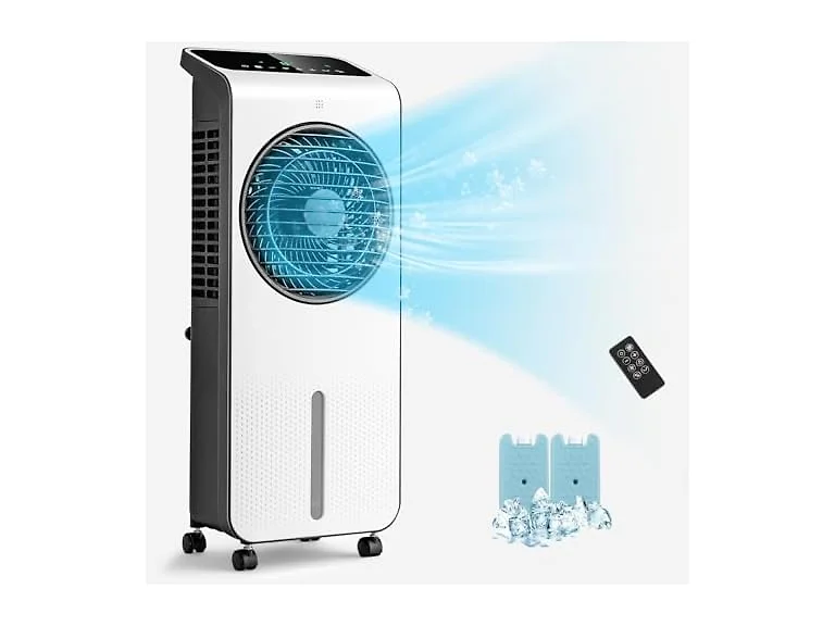 DORTALA Evaporative Air Cooler, 3-in-1 Oscillating Fan
