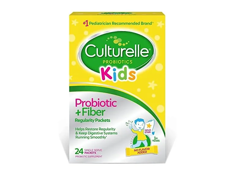 Culturelle Kids Probiotic + Fiber Packets Ages 1+