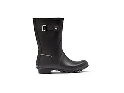 Hunter Women's Original Short Boot Black Size 5