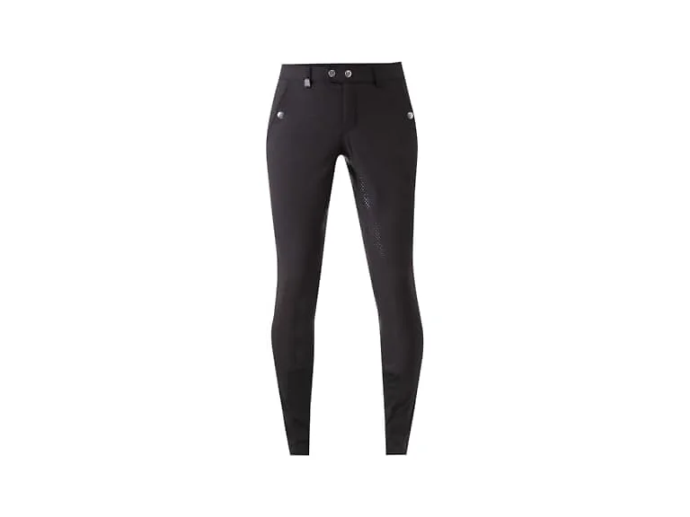 HORZE Mens Breeches Black