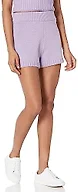 The Drop Women's Adrienne Pull-On Sweater Knit Short, Digital Lavender, XXL, Plus Size