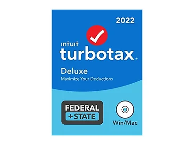 [Old Version] TurboTax Deluxe 2022 Tax S