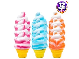 Titan Squishy Sensory Relief, Ice Cream Cone, 12 PK