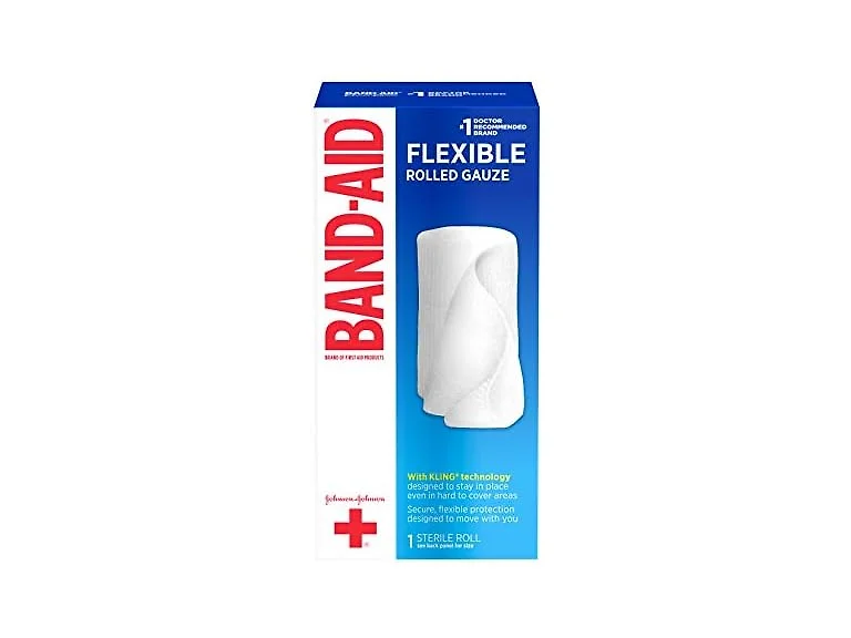 BAND-AID Flexible Rolled Gauze