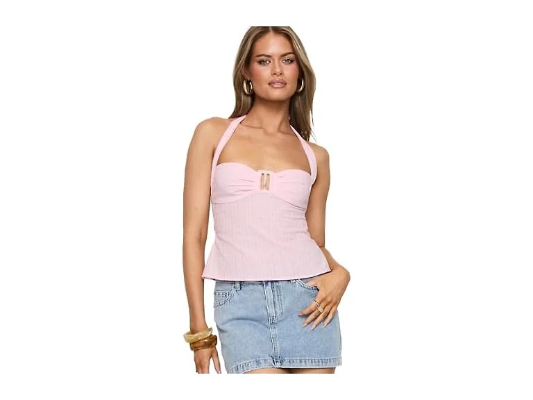 Princess Polly Women Isabetta Halter Top