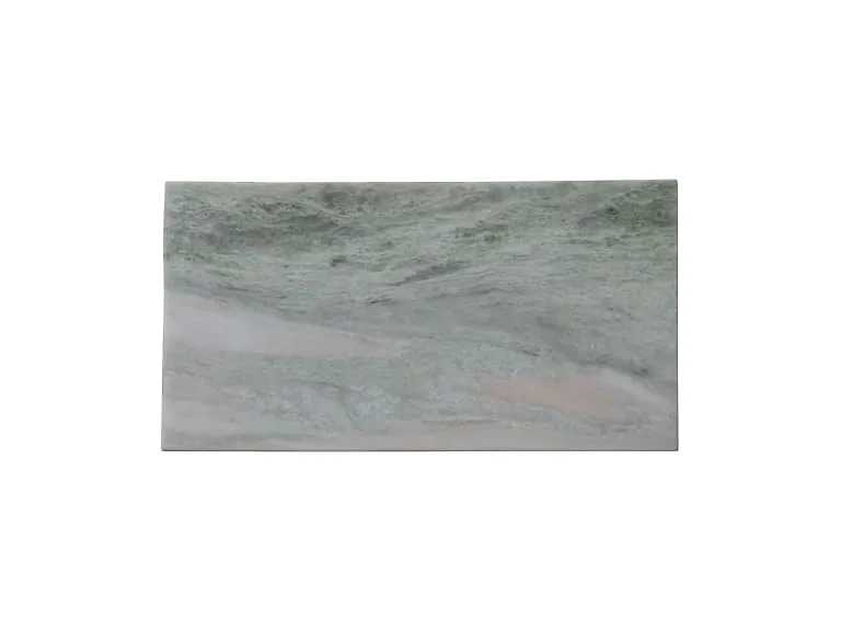 Bloomingville Rectangular Marble Cheese and Serving Board, Green Mélange