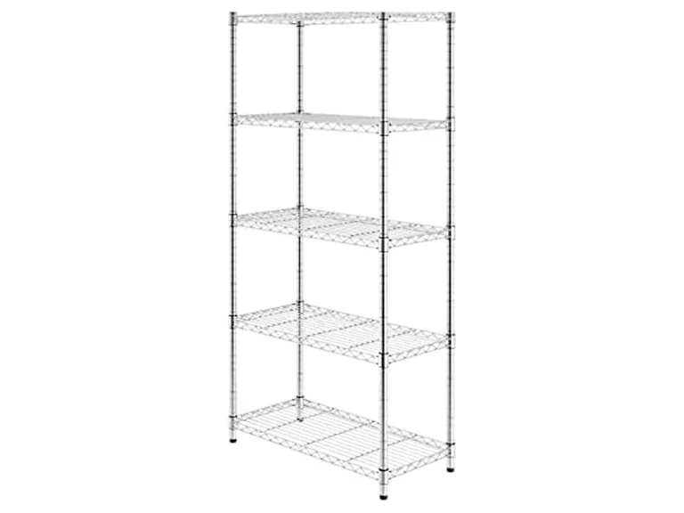 SafeRacks NSF Certified Storage Shelves, 5 Tier 14"x30"x60"