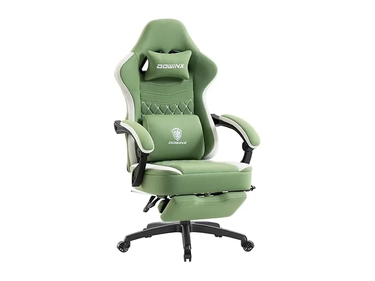Dowinx Fabric Gaming Chair Green