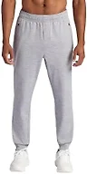 Gaiam Men’s Chill Flex Jogger, Slim Fit, 30” Inseam, Stretch Midweight Material, Sleet Heather, Medium
