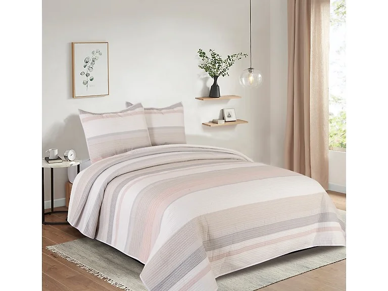 ZEST Home 3 Piece Fashion Quilt Set