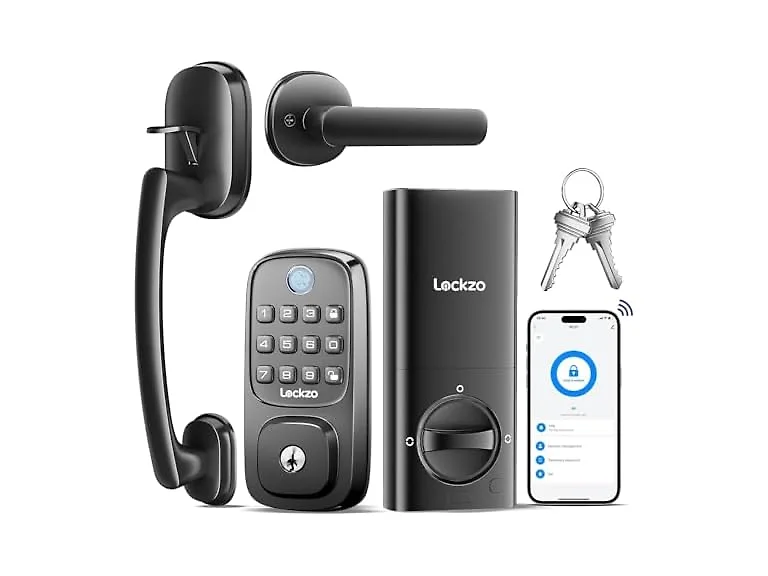 Keyless Entry Smart Lock Handle Set (Open Box)