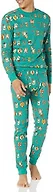 Amazon Essentials Disney | Marvel | Star Wars Men's Snug-Fit Cotton Pajama Sleep Sets, Festive Marvel, Small