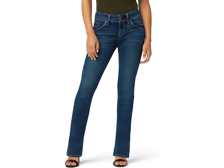 HUDSON Women (30) Beth Mid Rise Petite Boot Jean