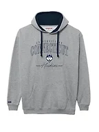JanSport NCAA Officially Licensed Rival Colorblock Hood, Long Sleeve Unisex Pullover, Cotton-Polyester Blend with Double-Layered Fleece Hood & Extra-Deep Kangaroo Pocket, Adjustable Drawstring