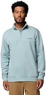 Columbia Men's Hart Mountain II Half Zip Fleece Jacket, Crushed Blue Heather, Medium