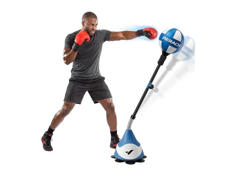 MERACH Adjustable Punching Bag with Stand
