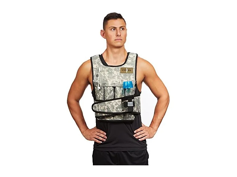 CROSS101 Adjustable Weighted Vest without Shoulder Pads (20lbs)