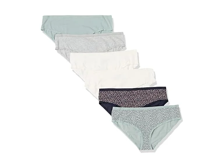 Amazon Women (5X) Cotton Underwear Floral/Heather