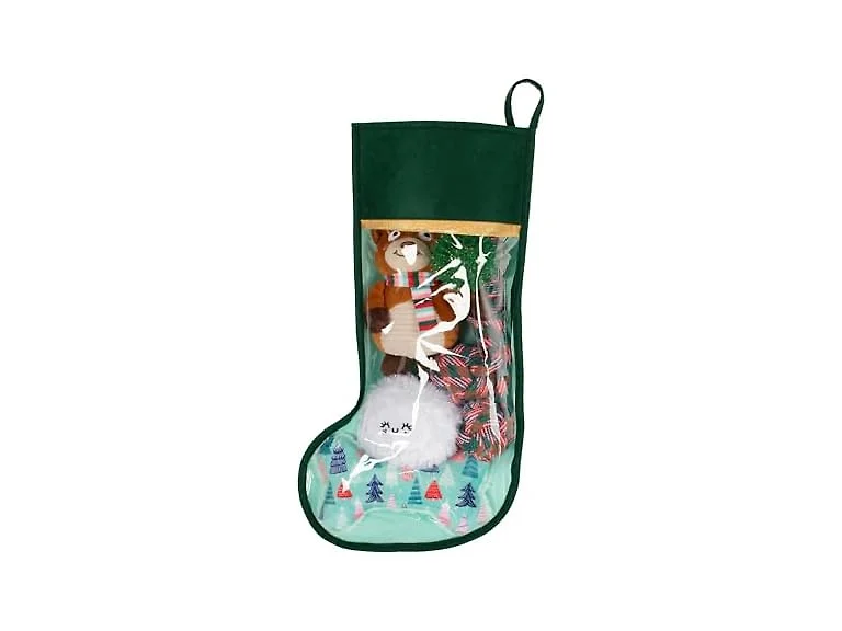Fringe Studio Pet Toy, Happy Pawlidays Dog