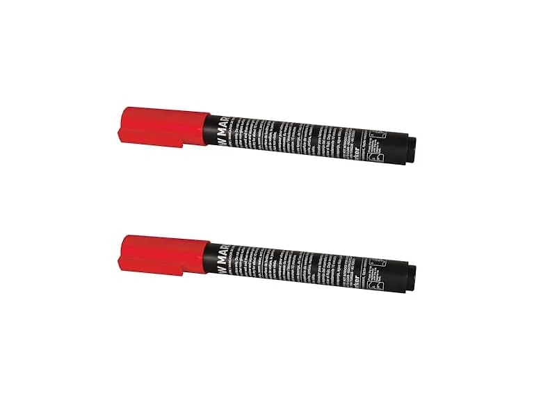 Beistle Beistle Red Acrylic Window Markers 2