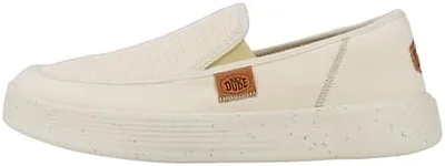 Hey Dude Mens Shoes, Sunapee Coastline, Bone, 44