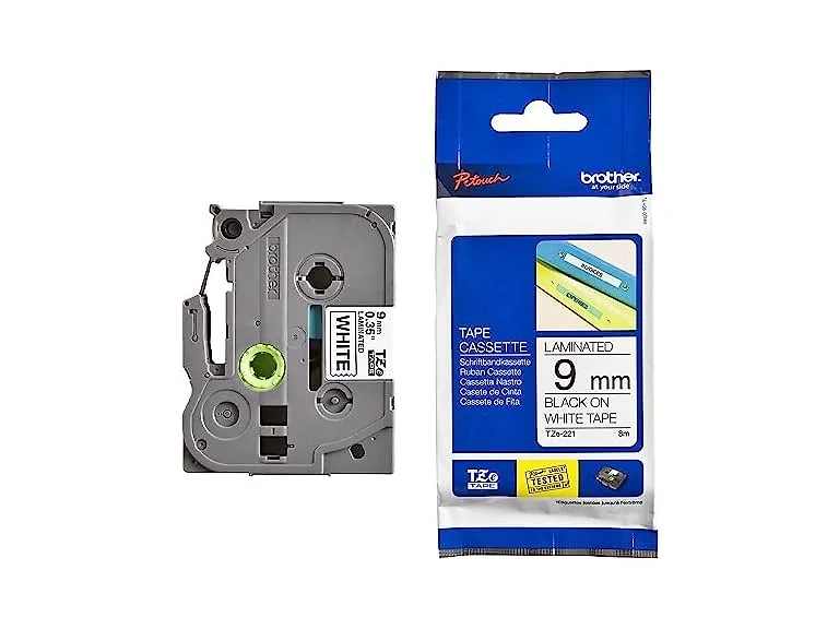 Brother P-Touch TZE221 Standard Adhesive