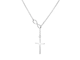 Amy and Annette DAAS-DNBS6123 One Size Lariat Infinity Cross