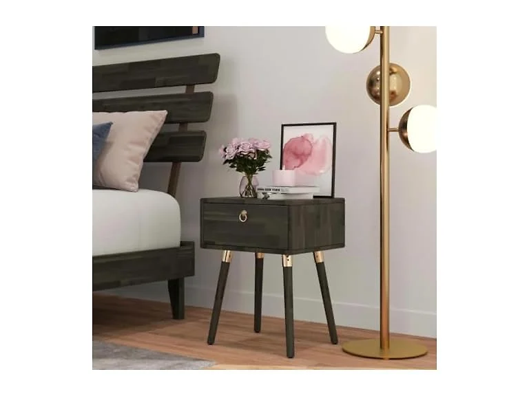 Bme Caden Solid Wood Nightstand