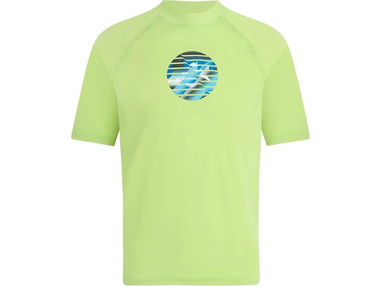 Kanu Surf Boys (10) Paradise UPF Shirt Hyper Green