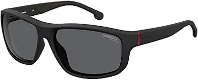 Carrera 0CA8038/S 003 61 61-15-130 Carrera Unisex 8038/S Sunglasses Matte Black Matte Black/Gray Polarized