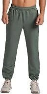 HEAD Men’s Iron Strong Pant, Slim Fit, Stretch Moisture-Wicking Material, 31” Inseam, Duck Green, Large