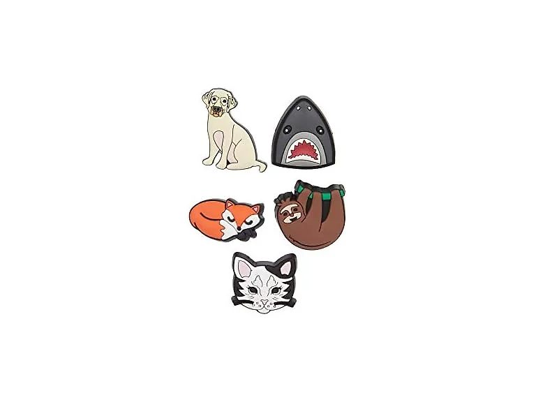 Crocs Jibbitz Animal Lovers 5-Pack Shoe Charms