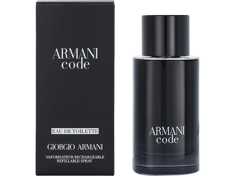 Giorgio Armani Code EDT Refillable Spray 4.2 oz. (Open Box)