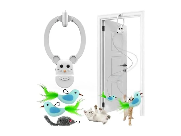 INKZOO Interactive Hanging Cat Toy