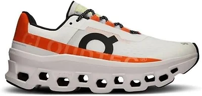 On Running 61.98083 10.5 On Running Cloudmonster Women's Shoes White/Flame