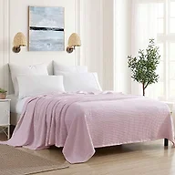 Grand Hotel Waffle Weave Cotton Blanket