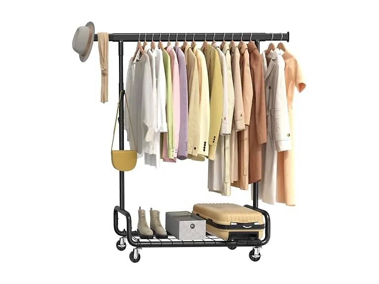 SONGMICS Clothes Rack Black