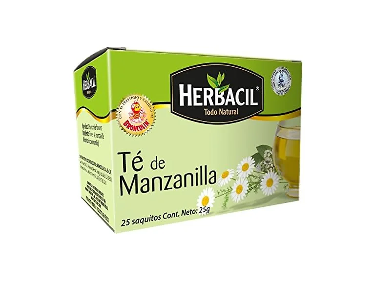 Herbacil Natural Chamomile Tea.