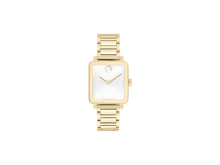 Movado BOLD Evolution 2.0 White Dial Gold Watch