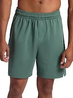 Gaiam Men’s Hero 7” Short, Standard Fit, Stretch Midweight Terry Material, Duck Green, Large